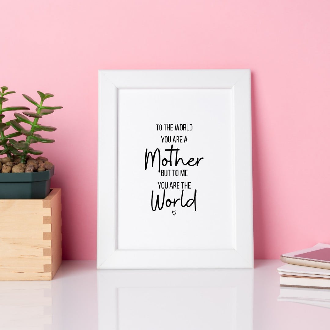 Mothers store day print