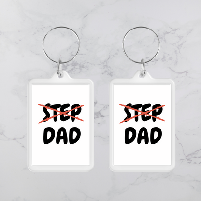 Keyring Gift | Step Dad Keyring | Father's Day Gift Idea