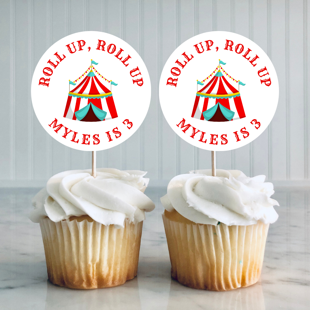 Circus Cake Toppers - Circus Party Supplies | The Parties that Pop