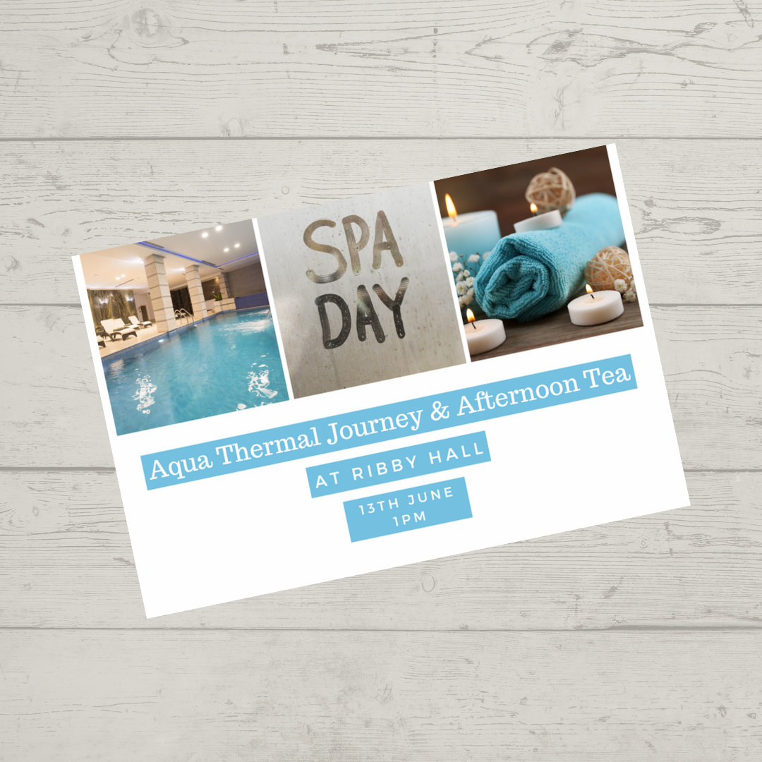 A6 Print | Spa Day Gift Voucher | Gift Ticket Idea