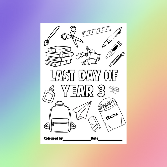 A6 Colouring Sheets | Nursery School Colouring Sheets | School Supplies