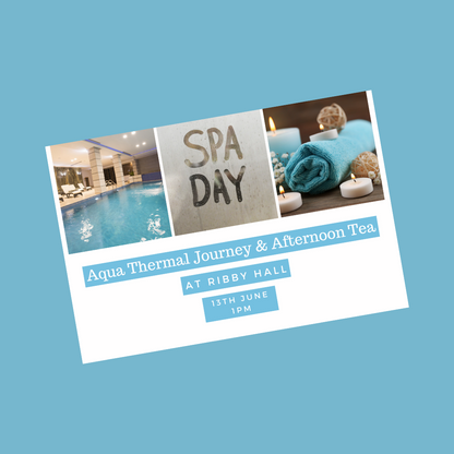 A6 Print | Spa Day Gift Voucher | Gift Ticket Idea