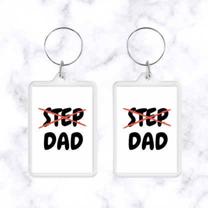 Keyring Gift | Step Dad Keyring | Father's Day Gift Idea