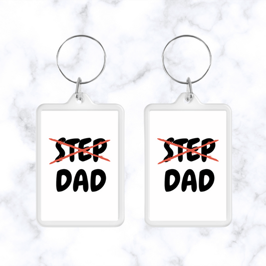 Keyring Gift | Step Dad Keyring | Father's Day Gift Idea