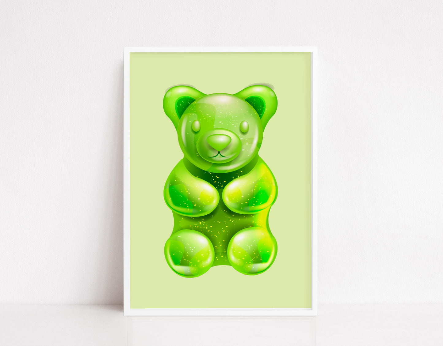 Quirky Print | Candy Sweet Bear Image | Home Print