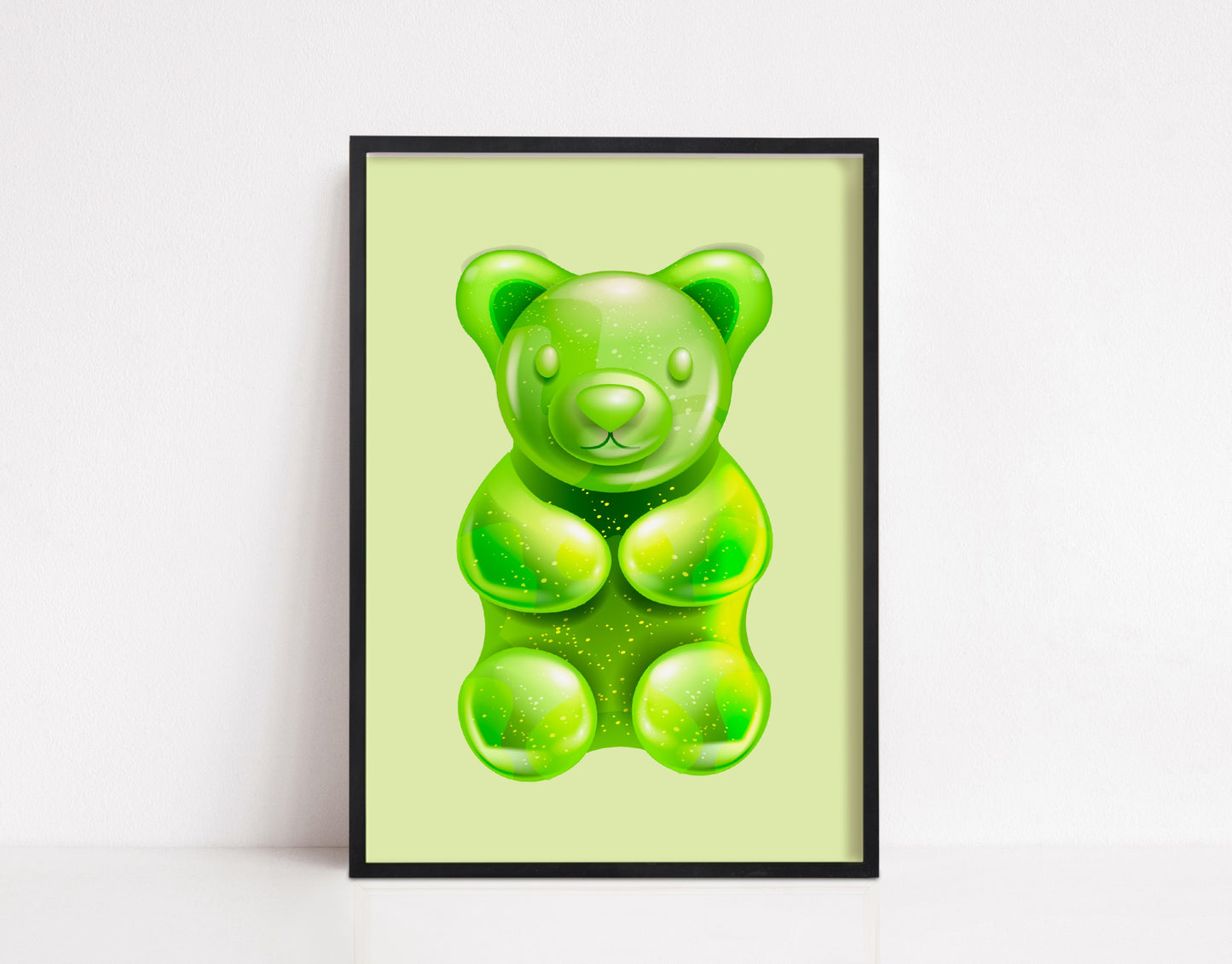 Quirky Print | Candy Sweet Bear Image | Home Print