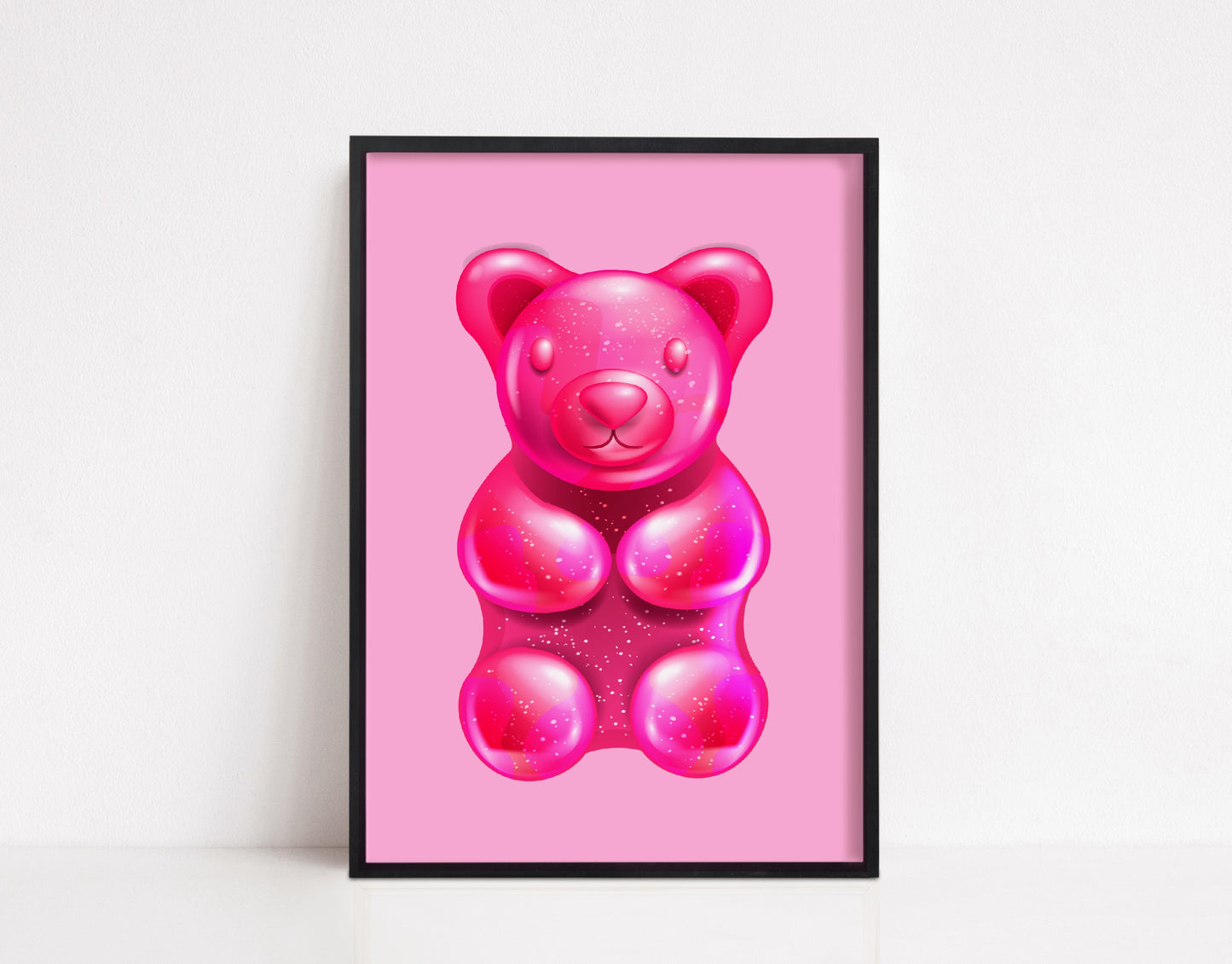 Quirky Print | Candy Sweet Bear Image | Home Print