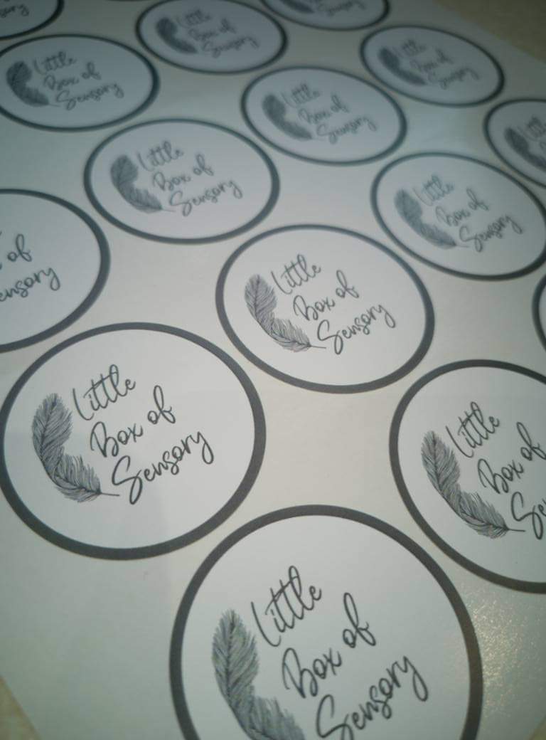 Logo stickers | Various Sizes | Sticker Sheets