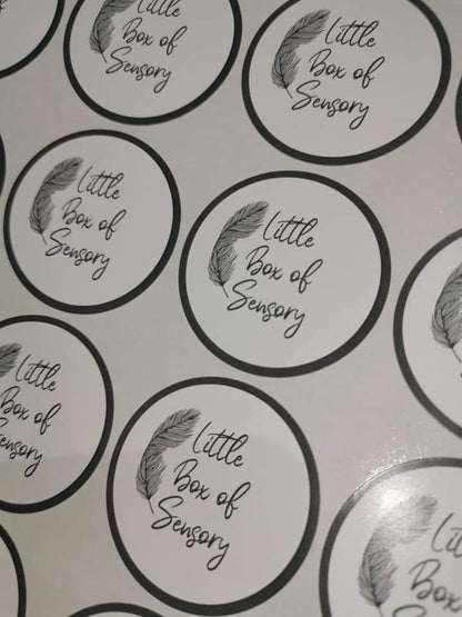 Logo stickers | Various Sizes | Sticker Sheets