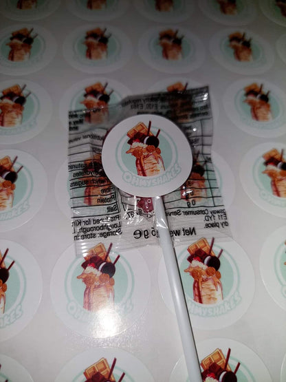 Logo stickers | Various Sizes | Sticker Sheets