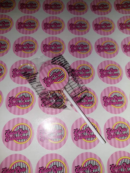 Logo stickers | Various Sizes | Sticker Sheets