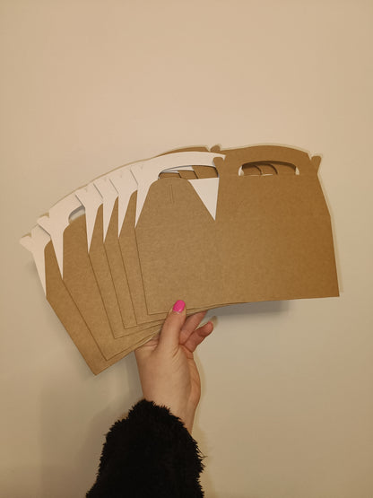 SALE ITEM | Kraft Brown Party Boxes | Party Favours