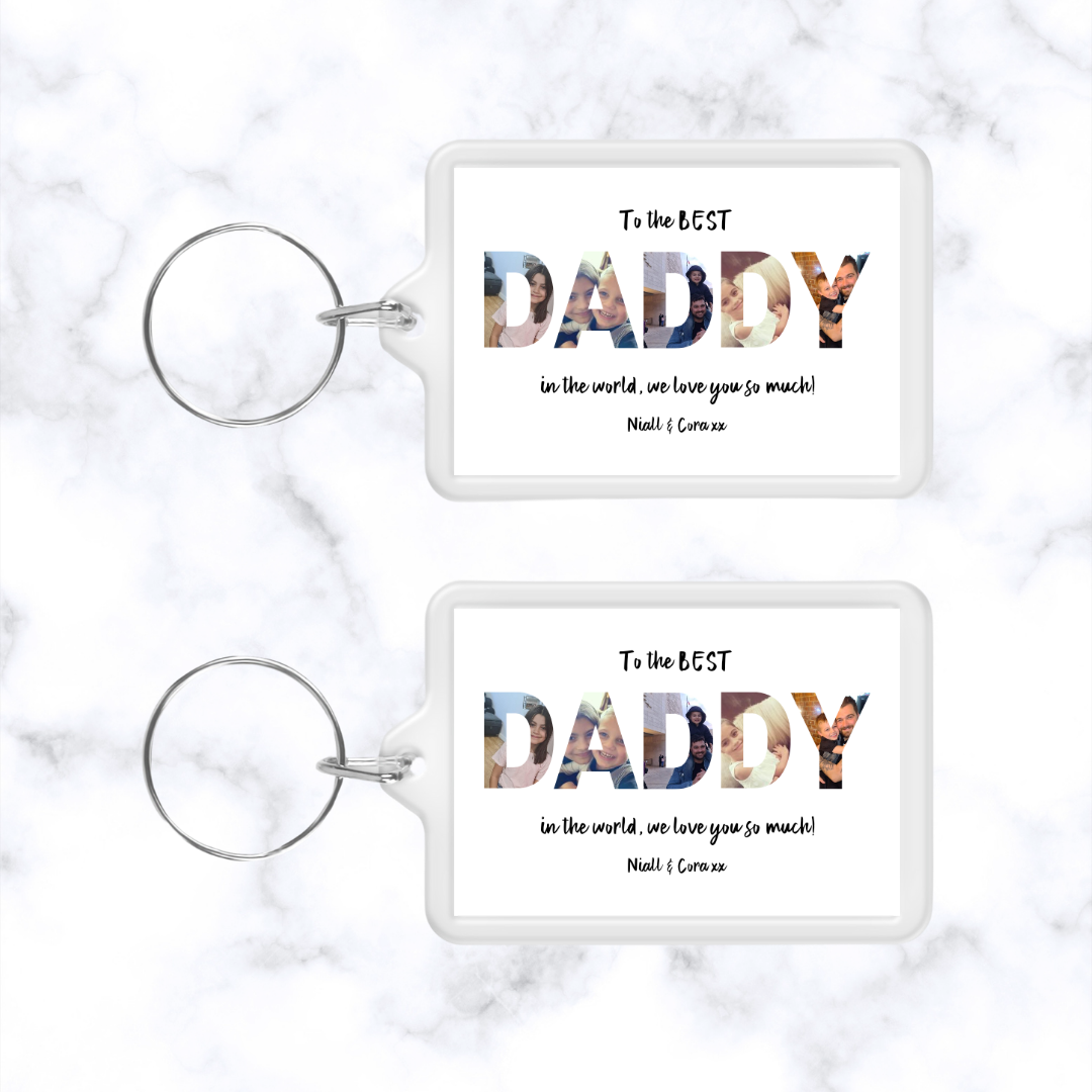 Keyring Gift | Daddy Keyring | Father's Day Gift | Novelty Gift Idea