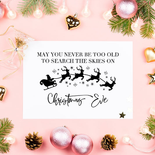 Christmas Print | Christmas Eve Quote | Quote Print
