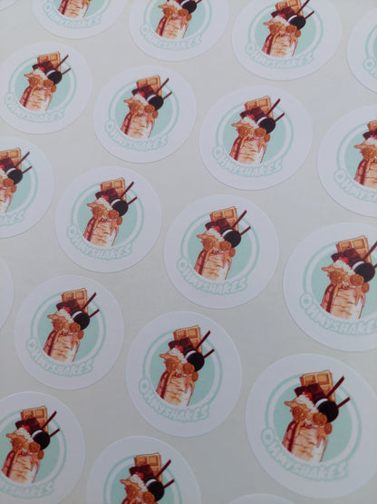 Logo stickers | Various Sizes | Sticker Sheets