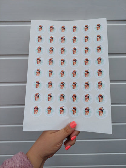 Logo stickers | Various Sizes | Sticker Sheets