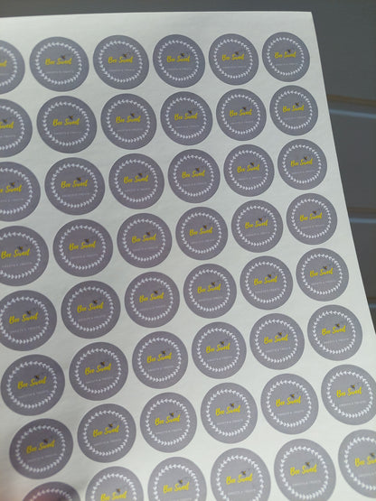 Logo stickers | Various Sizes | Sticker Sheets