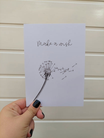 Quote Print | Make A Wish | Positive Print