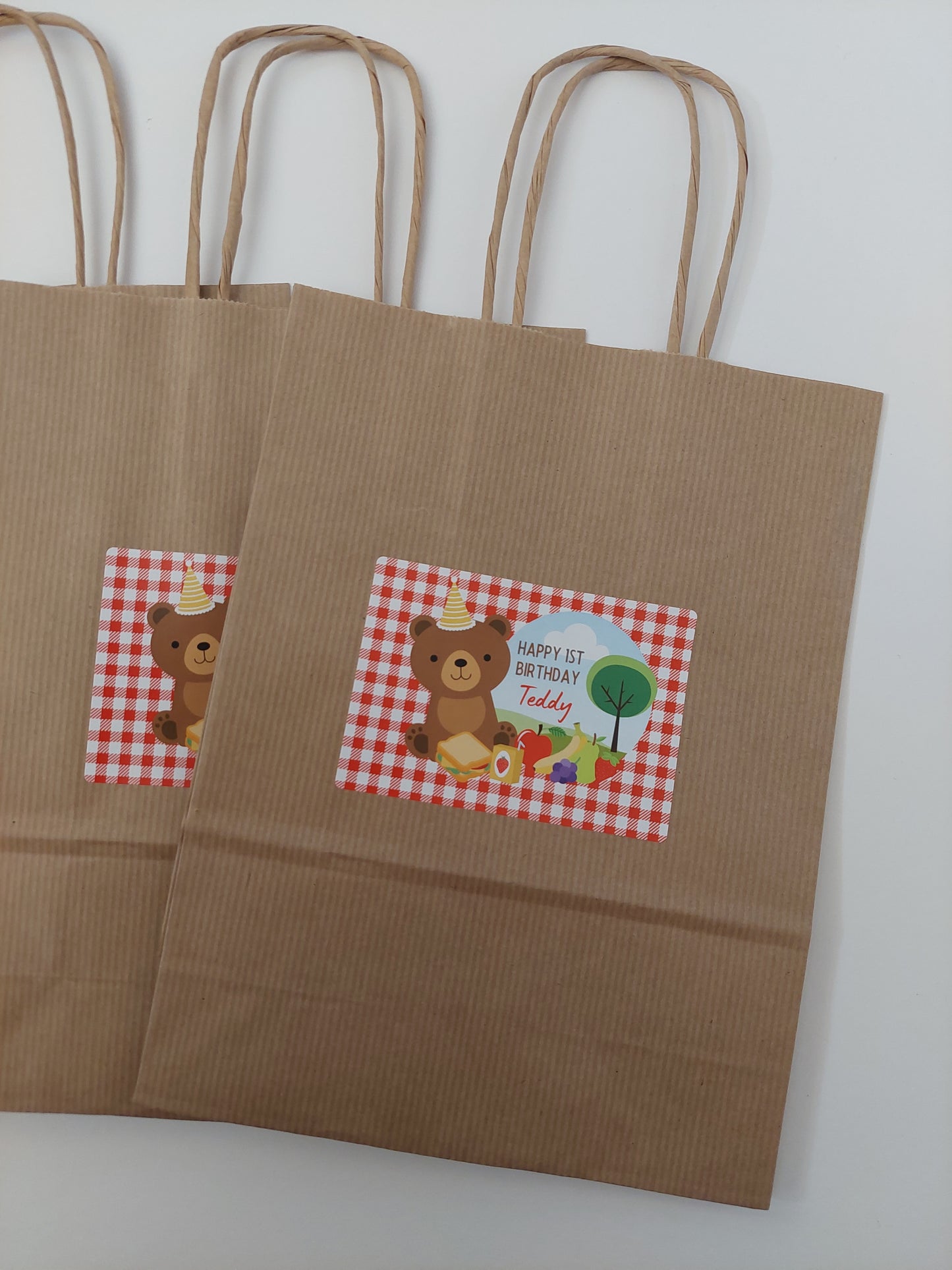 Party Bags | Teddy Bear Picnic Party Bags | Themed Party Bags