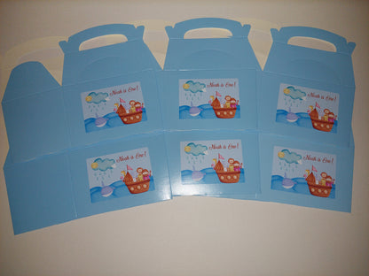 Party Boxes | Noah's Ark Birthday Party Boxes | Noah's Ark Party | Noah's Ark Party Decor | Party Bags (Design 2)