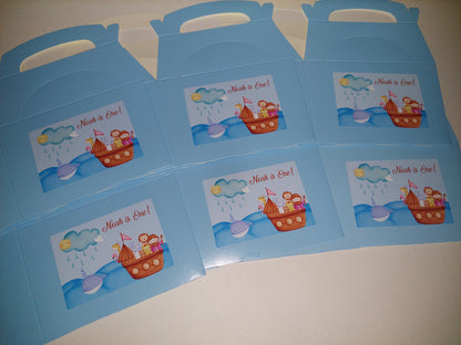 Party Boxes | Noah's Ark Birthday Party Boxes | Noah's Ark Party | Noah's Ark Party Decor | Party Bags (Design 2)