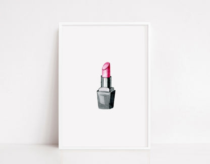 Salon Print | Lipstick | Image Print | Clipart Print