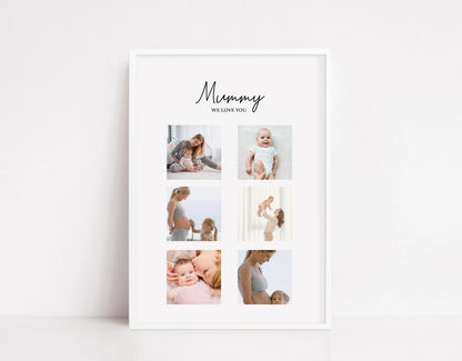 Personalised Mummy Print | Mummy We Love You | Mummy Gift | Mothers Day Gift - Dinky Designs