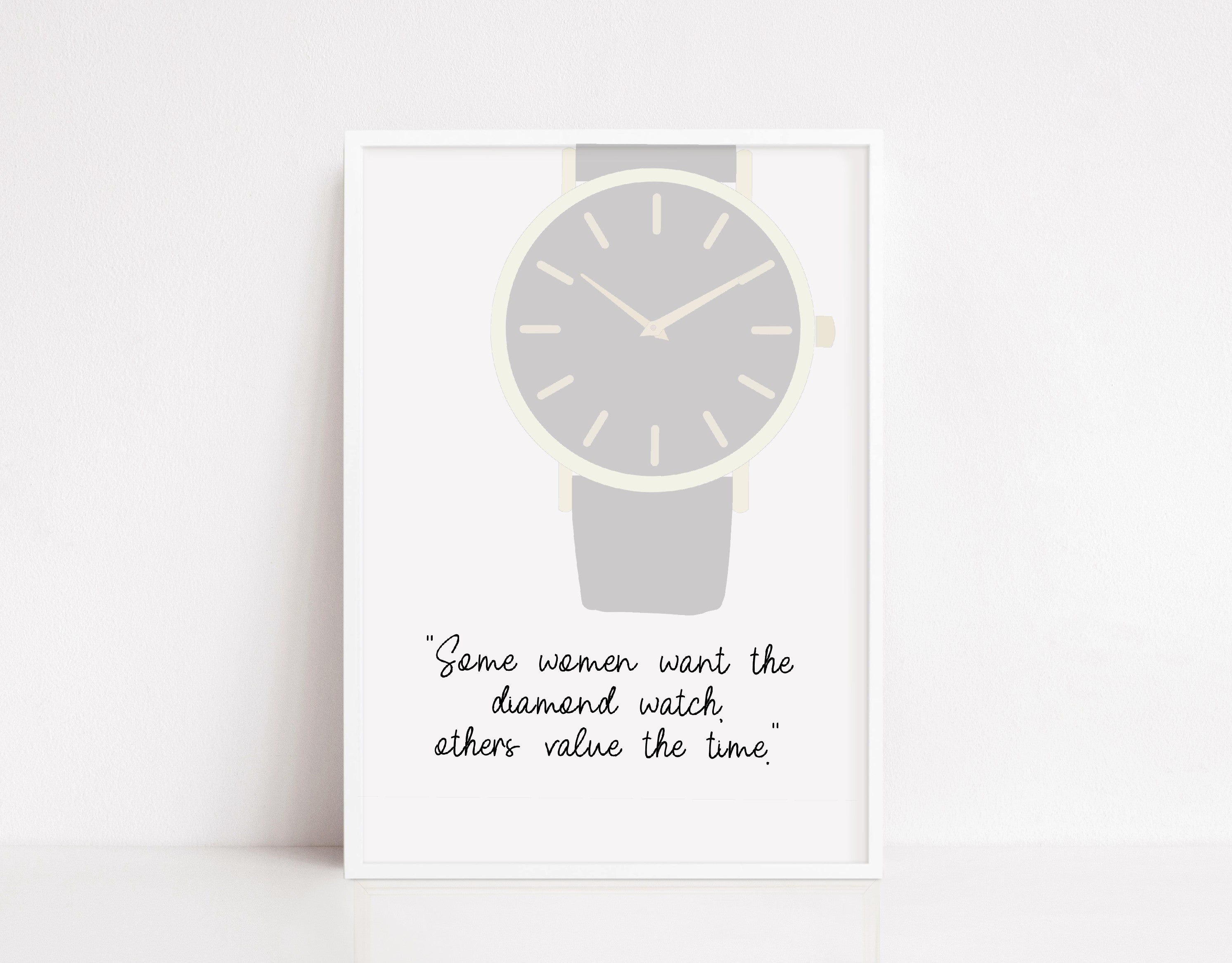 Engraved Wooden Watch, I love you till the end of time, Inspiring Mess –  Glow Archives