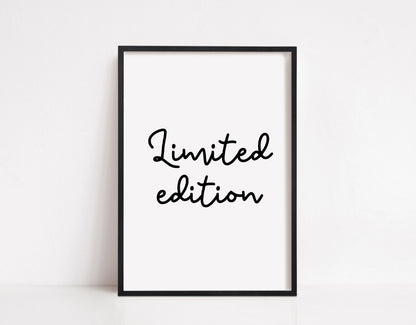 Quote Print | Limited Edition | Quote Print - Dinky Designs