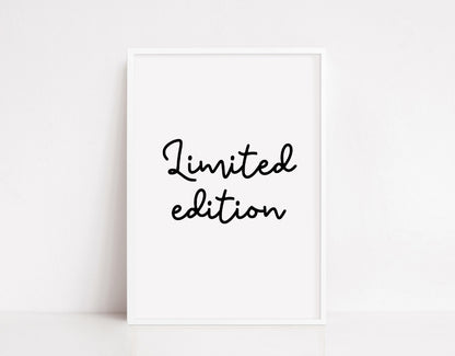 Quote Print | Limited Edition | Quote Print - Dinky Designs