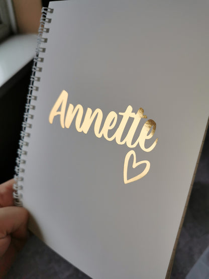 Personalised Notebook | Foil Notebook | Personalised Gift